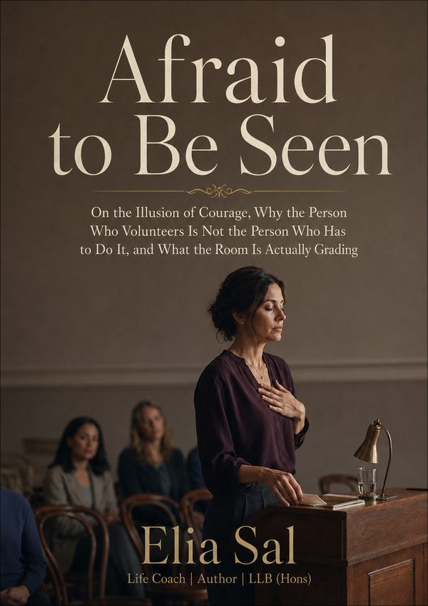 Cover of Afraid to Be Seen by Elia Sal