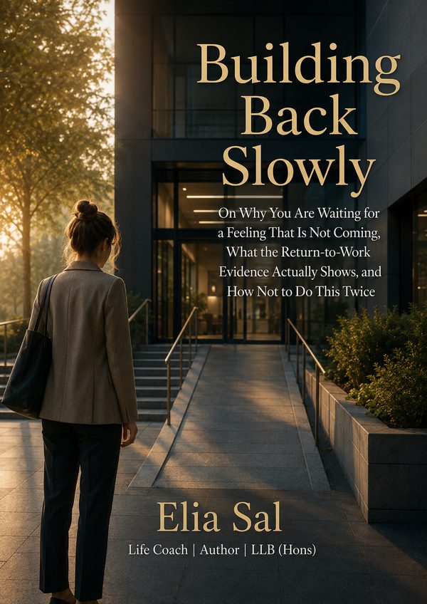 Cover of Building Back Slowly by Elia Sal