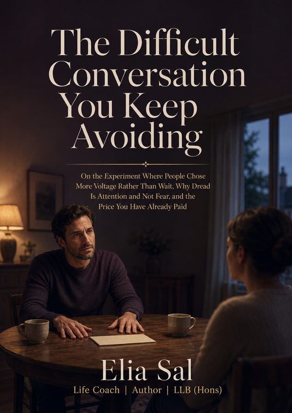 Cover of The Difficult Conversation You Keep Avoiding by Elia Sal