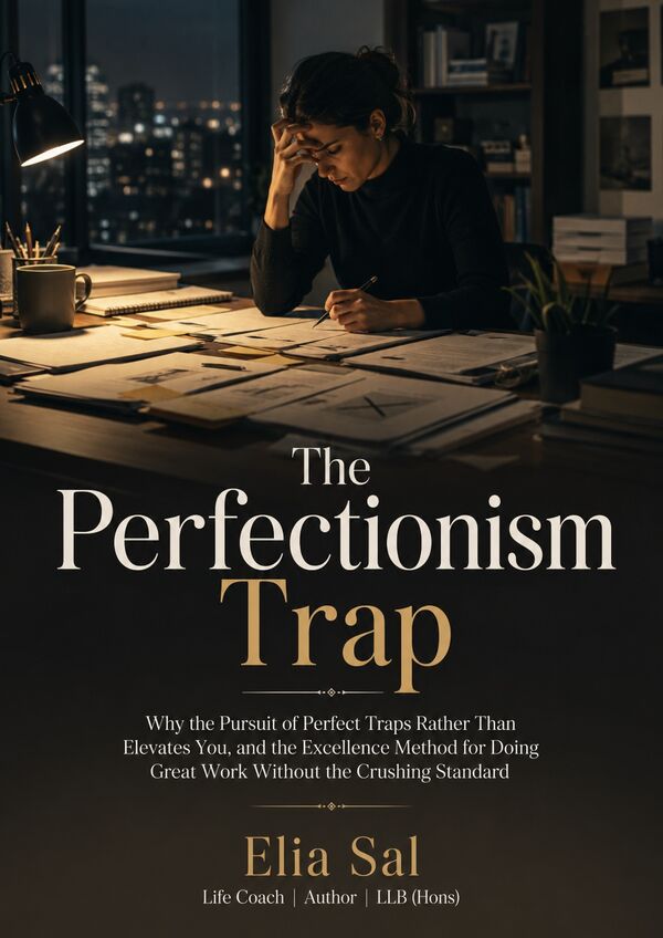 Cover of The Perfectionism Trap by Elia Sal