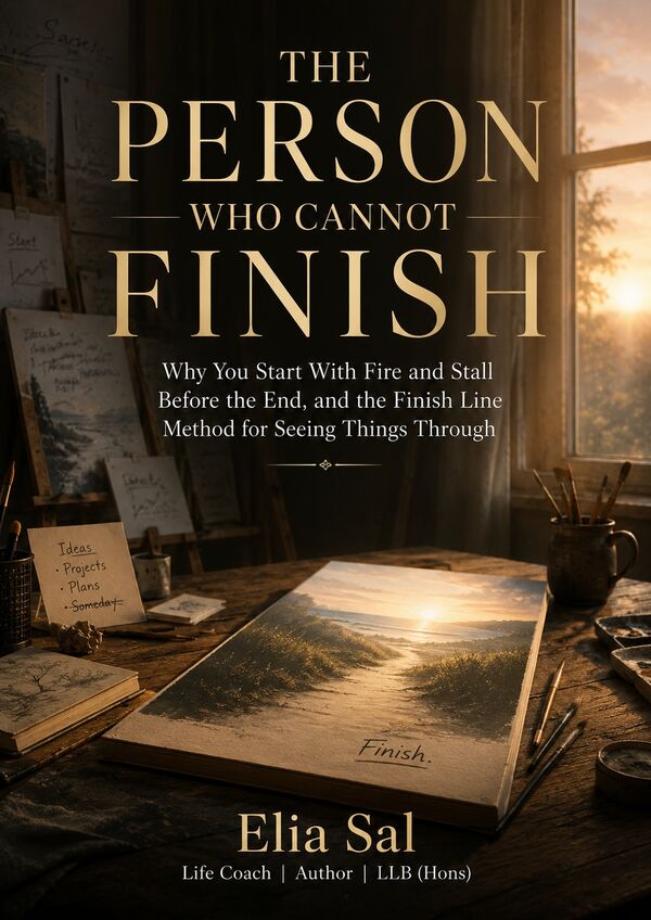 Cover of The Person Who Cannot Finish by Elia Sal