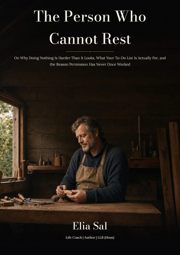 Cover of The Person Who Cannot Rest by Elia Sal