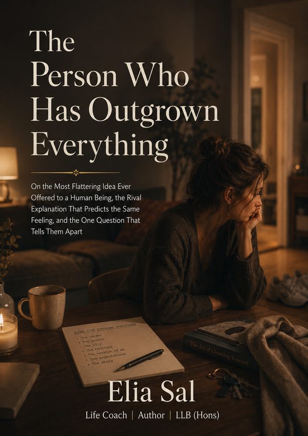 Cover of The Person Who Has Outgrown Everything by Elia Sal