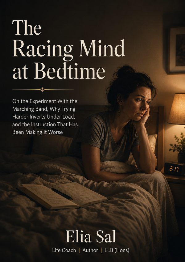 Cover of The Racing Mind at Bedtime by Elia Sal