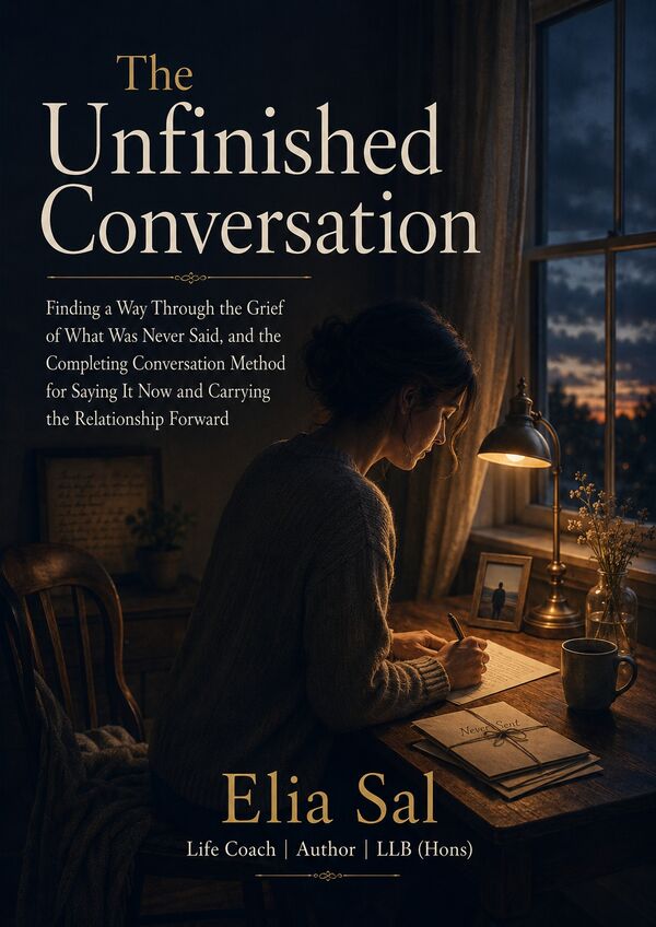 Cover of The Unfinished Conversation by Elia Sal