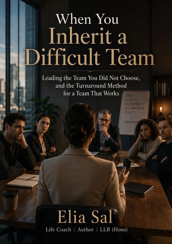 Cover of When You Inherit a Difficult Team by Elia Sal